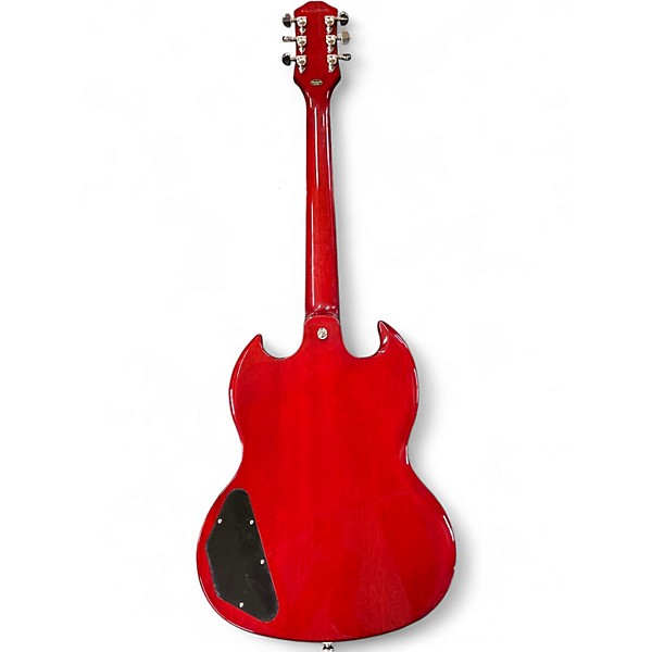 Used Epiphone SG Standard Red Solid Body Electric Guitar