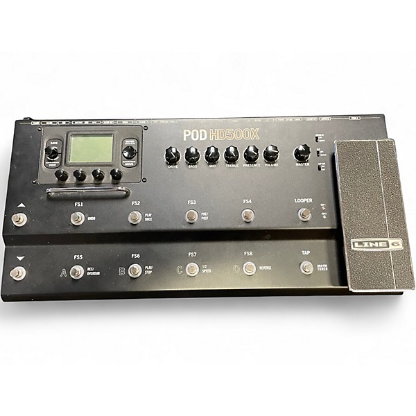 Used Line 6 Pod HD500X Amp Modeler Effect Processor