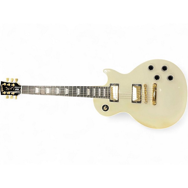 Used Gibson Les Paul Studio Alpine White Solid Body Electric Guitar