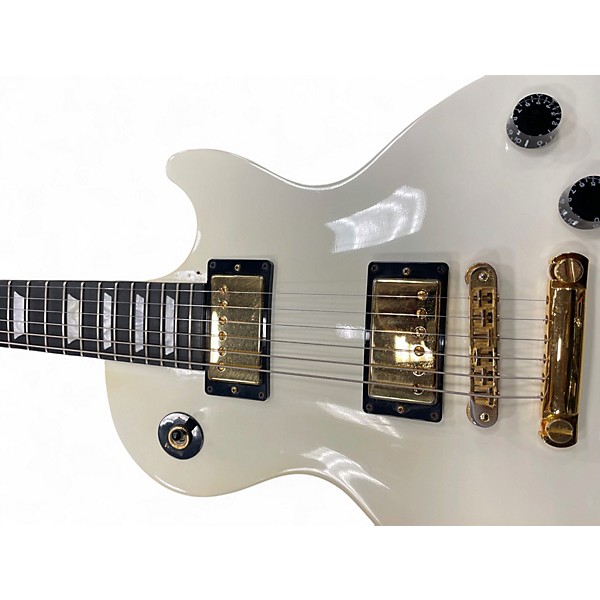 Used Gibson Les Paul Studio Alpine White Solid Body Electric Guitar
