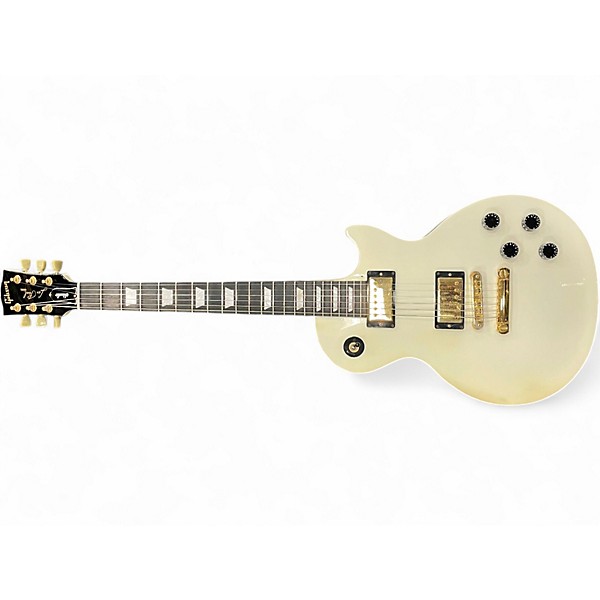 Used Gibson Les Paul Studio Alpine White Solid Body Electric Guitar