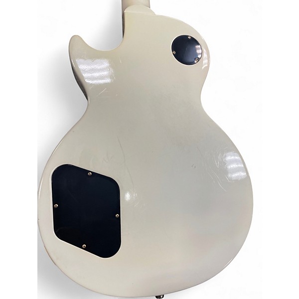 Used Gibson Les Paul Studio Alpine White Solid Body Electric Guitar