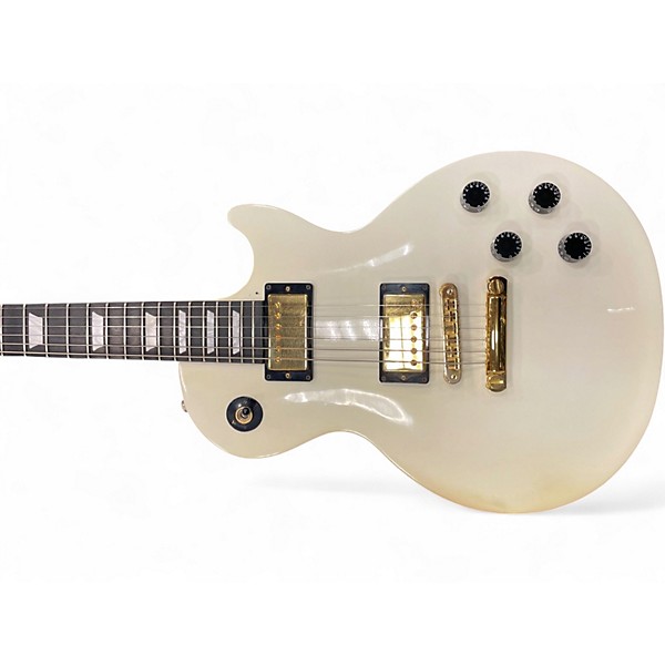 Used Gibson Les Paul Studio Alpine White Solid Body Electric Guitar