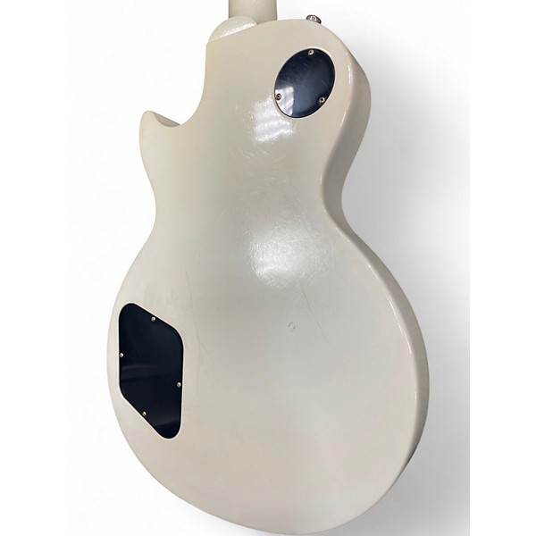 Used Gibson Les Paul Studio Alpine White Solid Body Electric Guitar