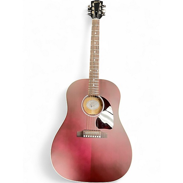 Used 2025 Gibson J45 Special Wine Red Acoustic Electric Guitar