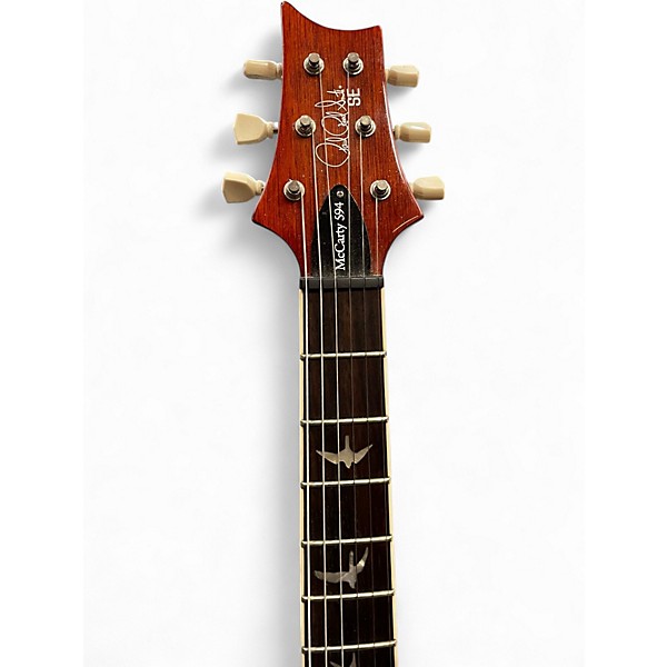 Used PRS SE Singlecut McCarty 594 Cherry Sunburst Solid Body Electric Guitar