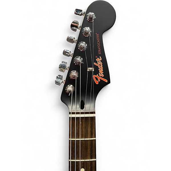 Used Fender Special Edition Noir Stratocaster Black Solid Body Electric Guitar