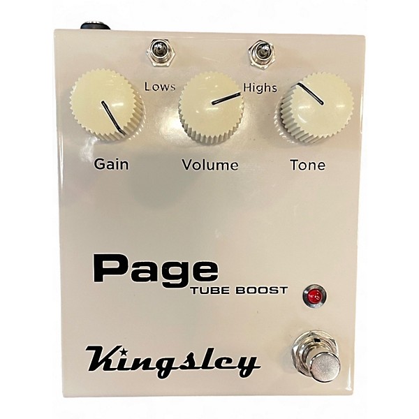 Used Kingsley PAGE TUBE BOOST Effect Pedal