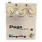 Used Kingsley PAGE TUBE BOOST Effect Pedal thumbnail