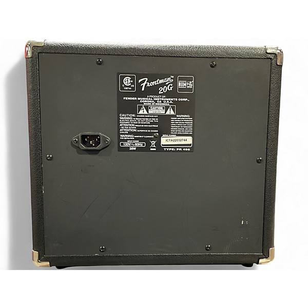 Used Fender Frontman 20G Guitar Combo Amp