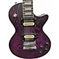 Used Firefly CLASSIC FFLP Trans Purple Solid Body Electric Guitar
