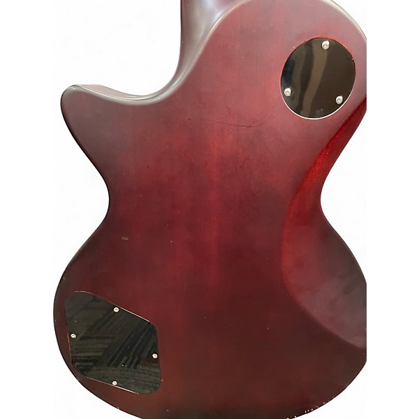 Used Firefly CLASSIC FFLP Trans Purple Solid Body Electric Guitar