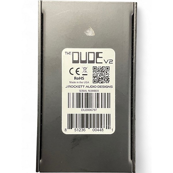 Used J.Rockett Audio Designs The Dude V2 Effect Pedal