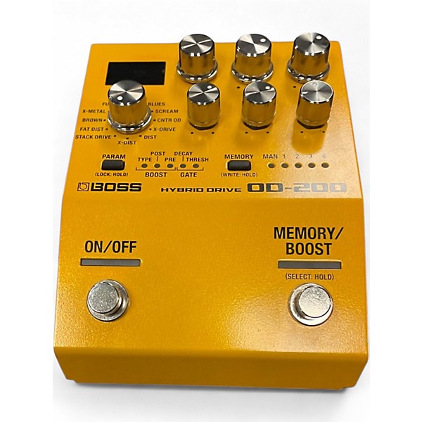 Used BOSS OD200 Effect Pedal