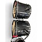 Used PDP by DW 7 Piece Encore Black Sparkle Drum Kit
