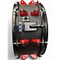 Used ddrum 14X6 Hybrid Snare Satin Black Drum