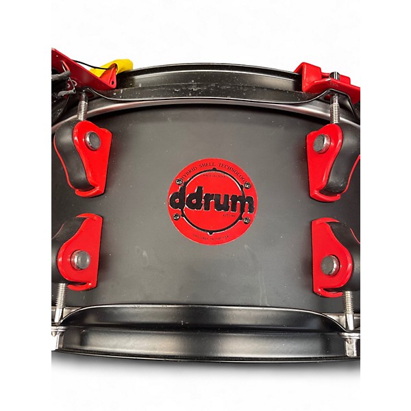 Used ddrum 14X6 Hybrid Snare Satin Black Drum