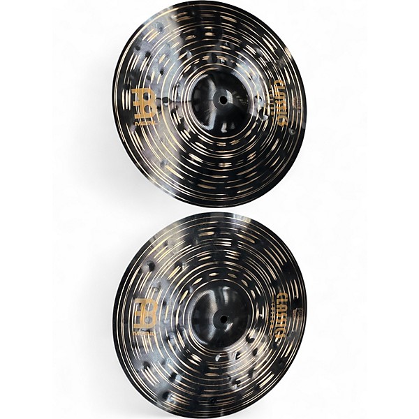 Used MEINL 14in Classic Custom Dark Hihat Pair Cymbal