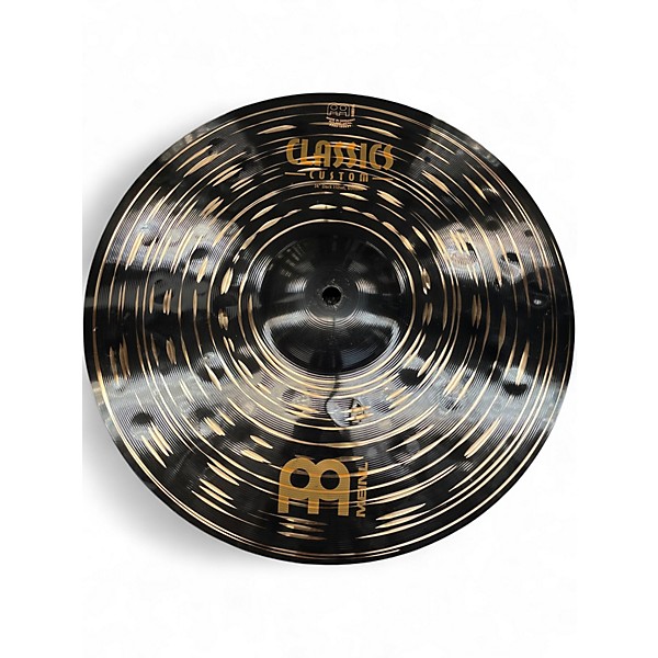Used MEINL 14in Classic Custom Dark Hihat Pair Cymbal
