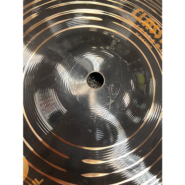 Used MEINL 10in Classic Custom Dark Splash Cymbal
