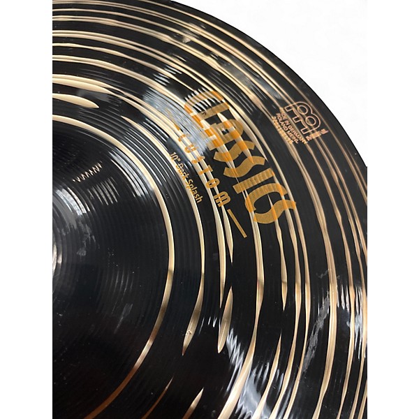 Used MEINL 10in Classic Custom Dark Splash Cymbal