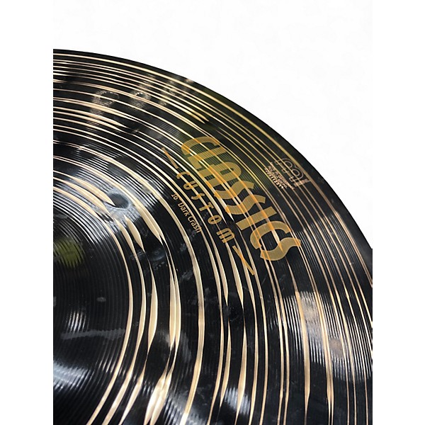 Used MEINL 16in Classic Custom Dark Crash Cymbal