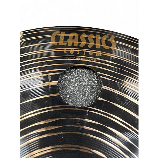 Used MEINL 16in Classic Custom Dark Trash Crash Cymbal