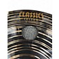 Used MEINL 16in Classic Custom Dark Trash Crash Cymbal