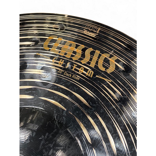 Used MEINL 20in Classic Custom Dark Ride Cymbal