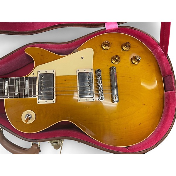 Used Gibson Custom Shop Les Paul '58 Reissue Lemonburst Solid Body Electric Guitar