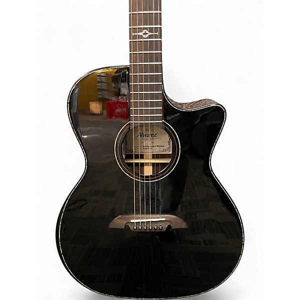 Used Alvarez MG70ce Black Acoustic Guitar