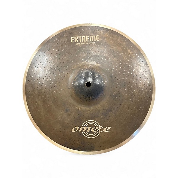 Used Omete 14in Extreme Series Hi-Hat (Pair) Cymbal