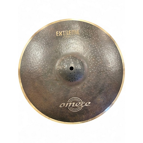 Used Omete 14in Extreme Series Hi-Hat (Pair) Cymbal