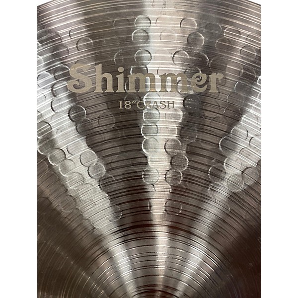 Used Omete 18in Shimmer Series Crash Cymbal