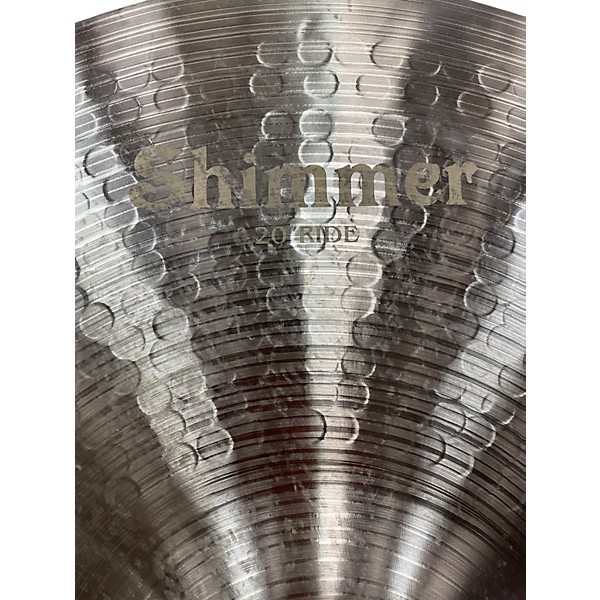 Used Omete 20in Shimmer Series Ride Cymbal