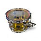 Used Soundwave Master 5 Piece Ice Crystal Acrylic Shell Pack Amber Drum Kit