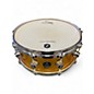 Used Soundwave Master 5 Piece Ice Crystal Acrylic Shell Pack Amber Drum Kit