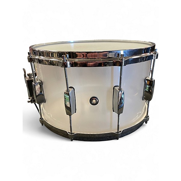 Used Rl Drums 14X8 Seamless Acrylic Snare Frost White Drum