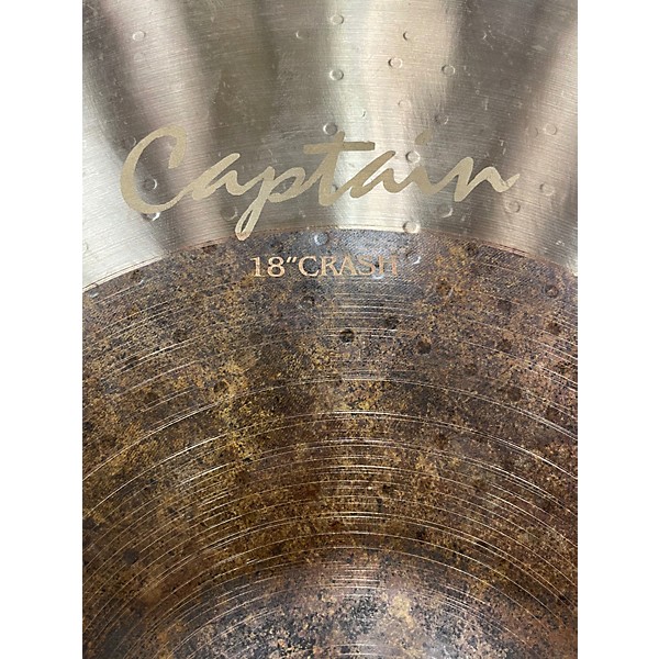 Used Omete 18in Captain Series Crash Cymbal