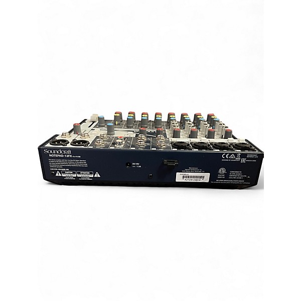Used Soundcraft NOTEPAD 12FX Unpowered Mixer
