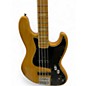 Used Fender Marcus Miller Signature Jazz Bass Natural Electric Bass Guitar