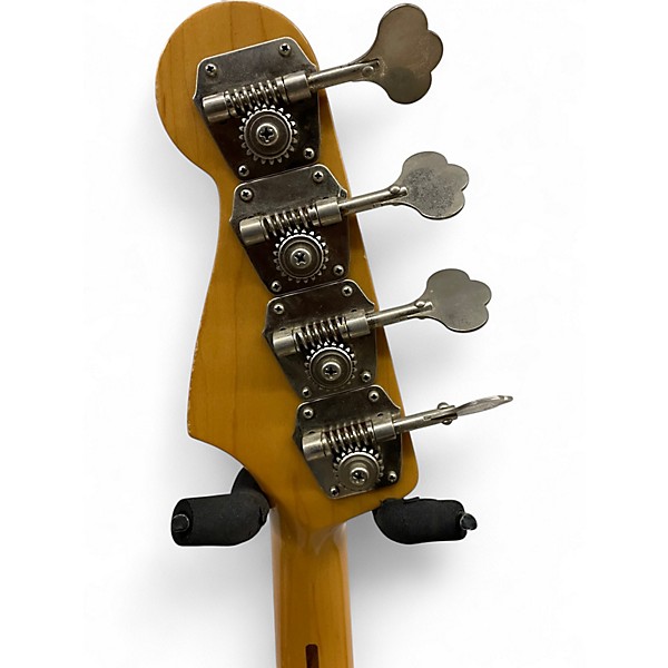 Used Fender Marcus Miller Signature Jazz Bass Natural Electric Bass Guitar