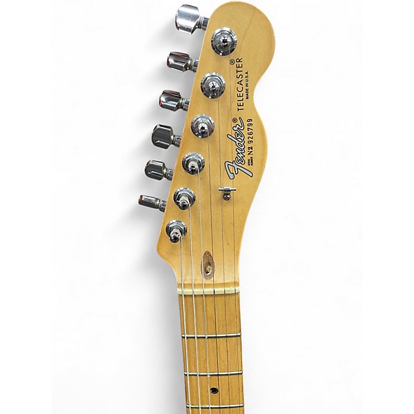 Used Fender telecaster plus deluxe Natural Solid Body Electric Guitar