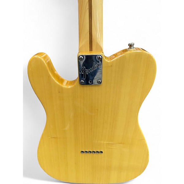 Used Fender telecaster plus deluxe Natural Solid Body Electric Guitar