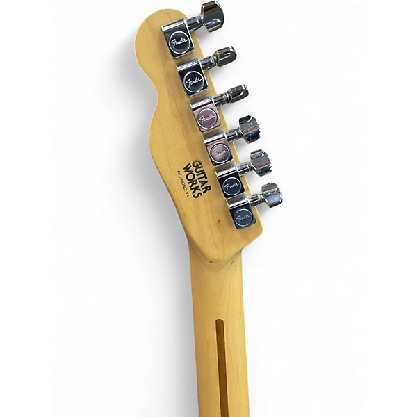 Used Fender telecaster plus deluxe Natural Solid Body Electric Guitar