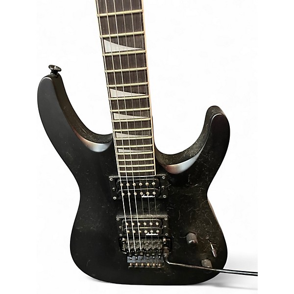Used Jackson JS22 Dinky Satin Black Solid Body Electric Guitar