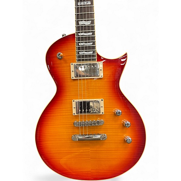Used ESP E-II Eclipse Cherry Sunburst Solid Body Electric Guitar