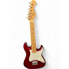 Used Burswood MINI S STYLE Candy Apple Red Electric Guitar
