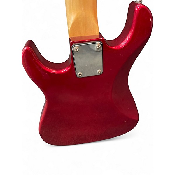 Used Burswood MINI S STYLE Candy Apple Red Electric Guitar