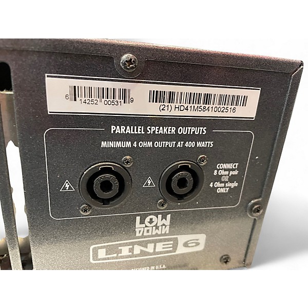 Used Line 6 HD400 Low Down 400W Bass Amp Head